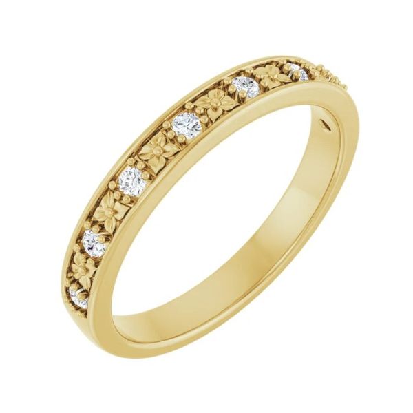 Diamond Women's Wedding Band Aires Jewelers Morris Plains, NJ