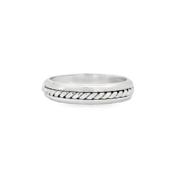 Diamond Men's Wedding Band Image 2 Aires Jewelers Morris Plains, NJ
