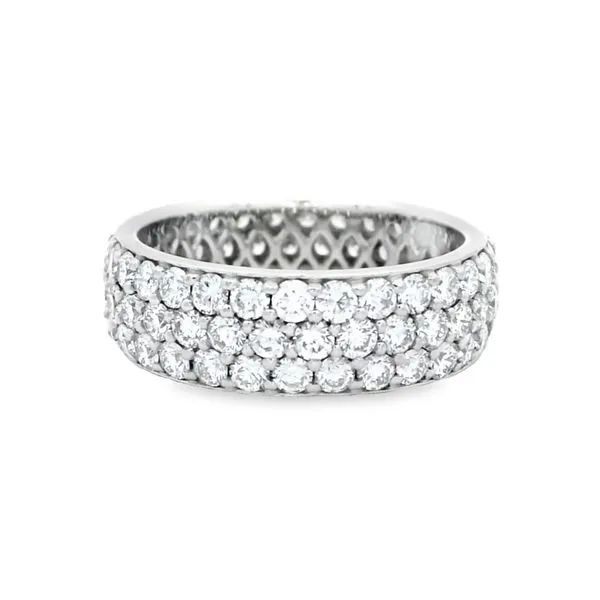 Aires Diamond Eternity Ring Aires Jewelers Morris Plains, NJ