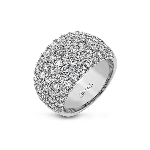 Simon G Wide Diamond Ring Aires Jewelers Morris Plains, NJ