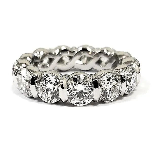 Aires Bar Set Diamond Eternity Band Aires Jewelers Morris Plains, NJ