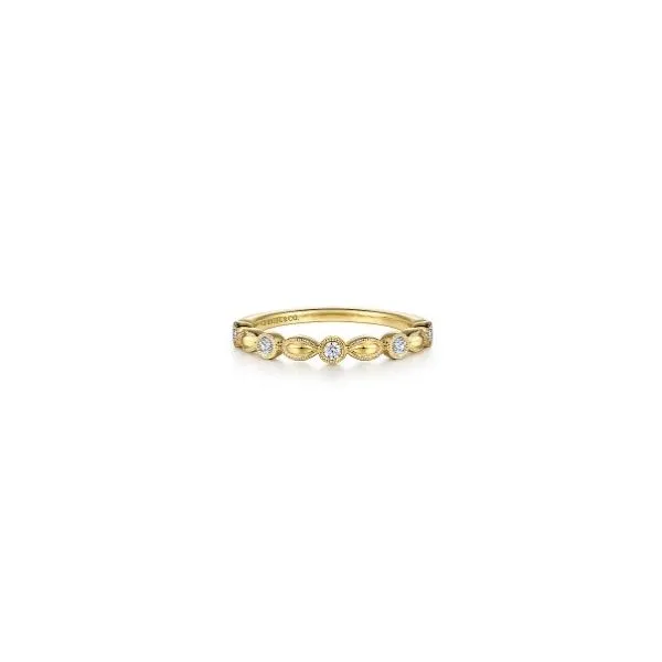 Gabriel & Co Diamond Stackable Ring Aires Jewelers Morris Plains, NJ