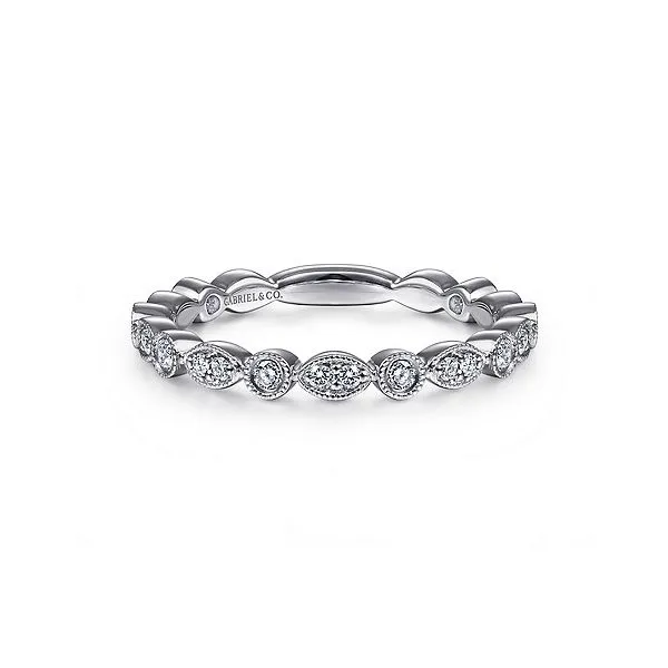 Gabriel & Co Diamond Stackable Ring Aires Jewelers Morris Plains, NJ