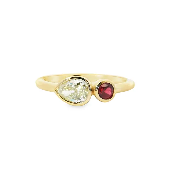 Aires Diamond and Ruby Ring Aires Jewelers Morris Plains, NJ