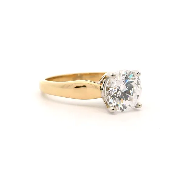Aires Solitaire Engagement Ring Mounting Image 2 Aires Jewelers Morris Plains, NJ