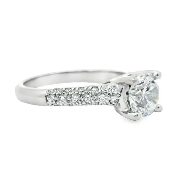 Diamond Semi Mount Ring Image 2 Aires Jewelers Morris Plains, NJ