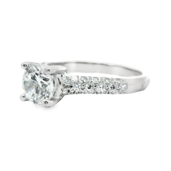 Diamond Semi Mount Ring Image 3 Aires Jewelers Morris Plains, NJ