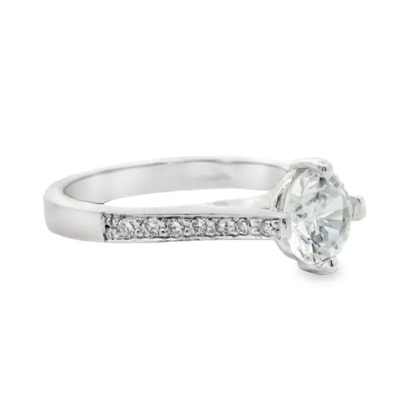 Diamond Engagement Ring Mounting Image 2 Aires Jewelers Morris Plains, NJ