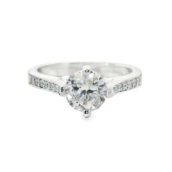 Diamond Engagement Ring Mounting Aires Jewelers Morris Plains, NJ