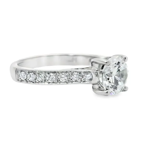Diamond Semi Mount Ring Image 2 Aires Jewelers Morris Plains, NJ