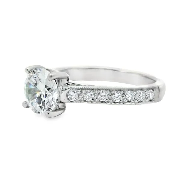 Diamond Semi Mount Ring Image 3 Aires Jewelers Morris Plains, NJ