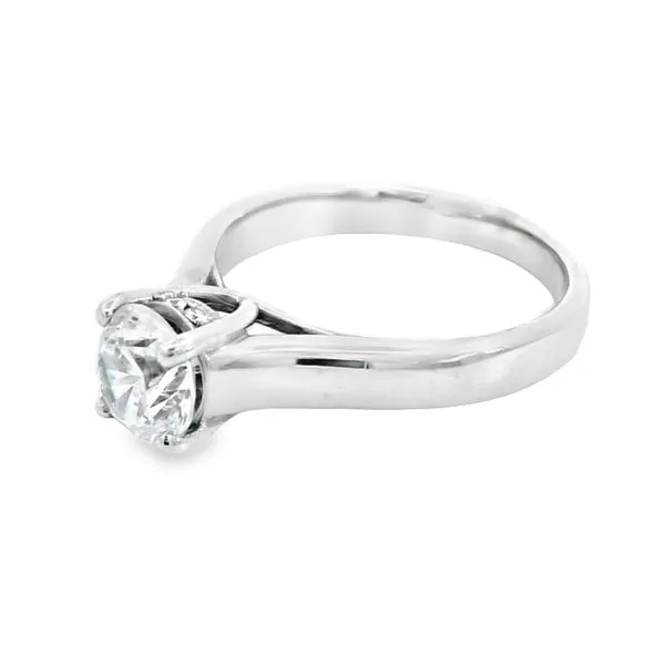 Aires Solitaire Engagement Ring Mounting Image 2 Aires Jewelers Morris Plains, NJ