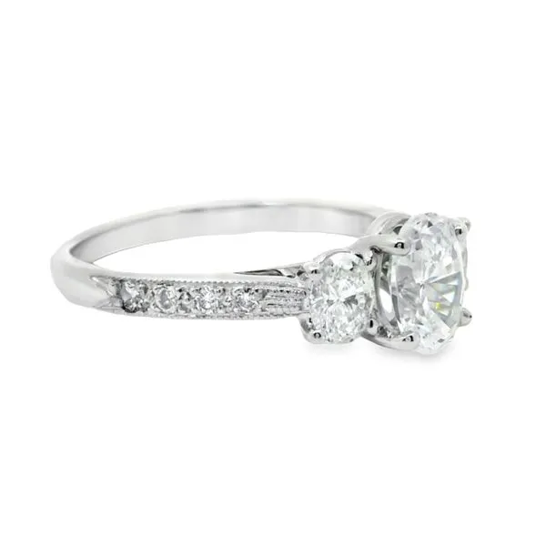 Diamond Engagement Ring Mounting Image 2 Aires Jewelers Morris Plains, NJ