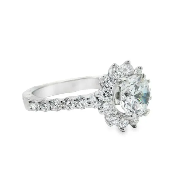 Diamond Engagement Ring Mounting Image 2 Aires Jewelers Morris Plains, NJ