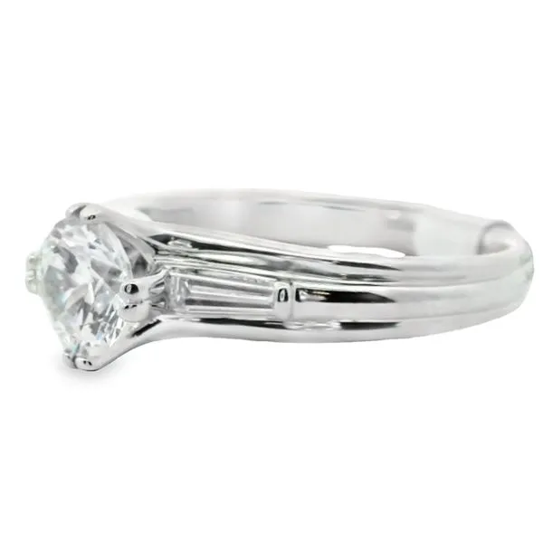 Diamond Engagement Ring Mounting Image 3 Aires Jewelers Morris Plains, NJ