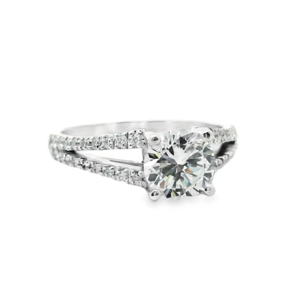 Diamond Semi Mount Ring Image 2 Aires Jewelers Morris Plains, NJ
