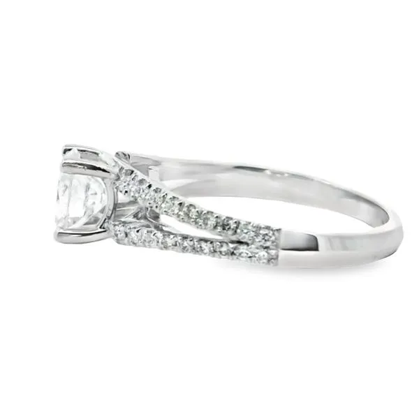 Diamond Semi Mount Ring Image 3 Aires Jewelers Morris Plains, NJ