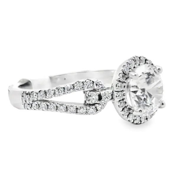 Diamond Engagement Ring Mounting Image 2 Aires Jewelers Morris Plains, NJ