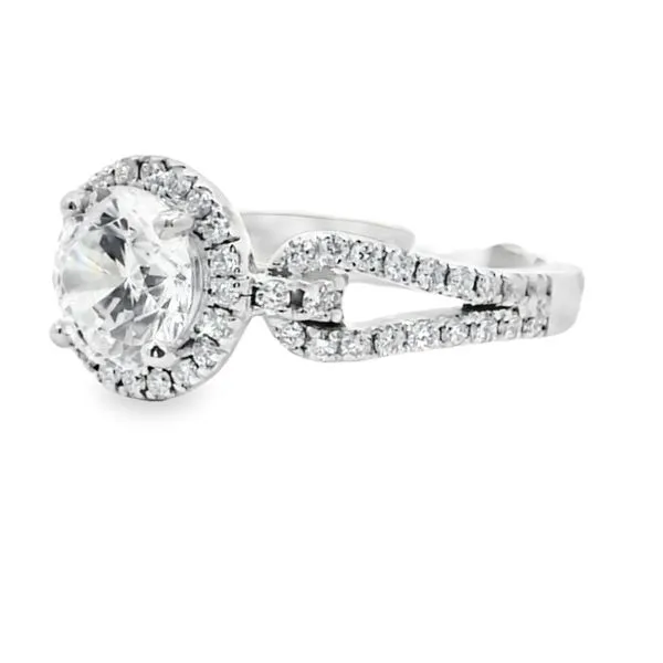 Diamond Engagement Ring Mounting Image 3 Aires Jewelers Morris Plains, NJ