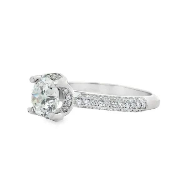 Diamond Engagement Ring Mounting Image 3 Aires Jewelers Morris Plains, NJ