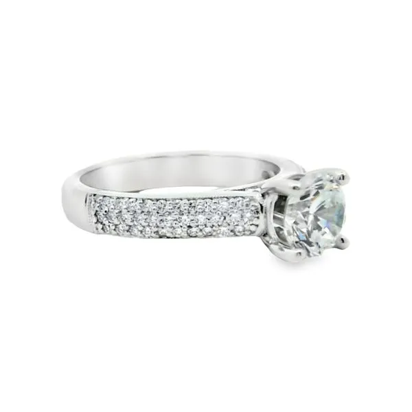 Diamond Semi Mount Ring Image 2 Aires Jewelers Morris Plains, NJ