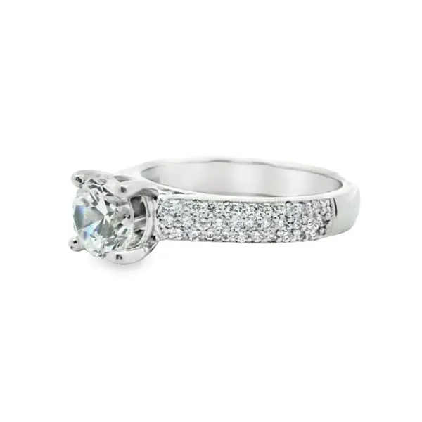 Diamond Semi Mount Ring Image 3 Aires Jewelers Morris Plains, NJ