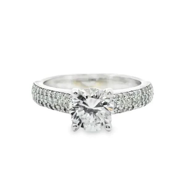 Diamond Semi Mount Ring Aires Jewelers Morris Plains, NJ