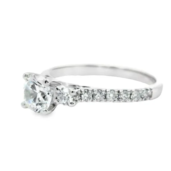 Diamond Semi Mount Ring Image 3 Aires Jewelers Morris Plains, NJ