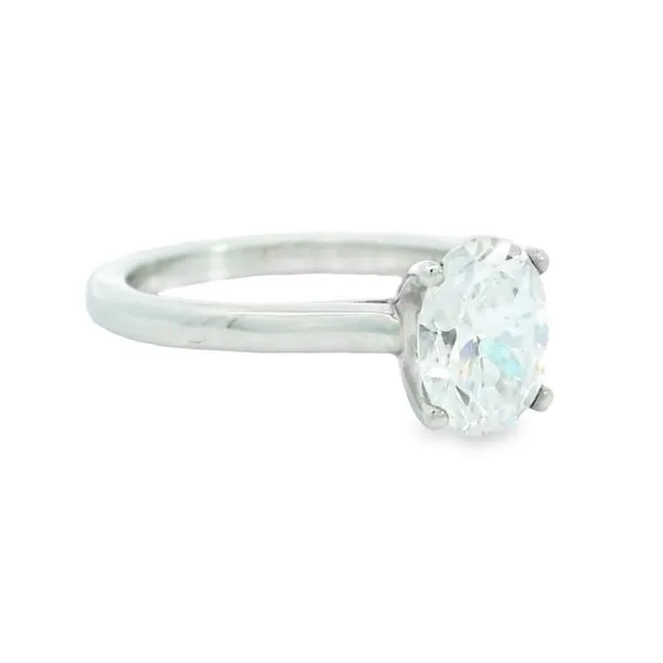 Aires Solitaire Engagement Ring Mounting Image 2 Aires Jewelers Morris Plains, NJ
