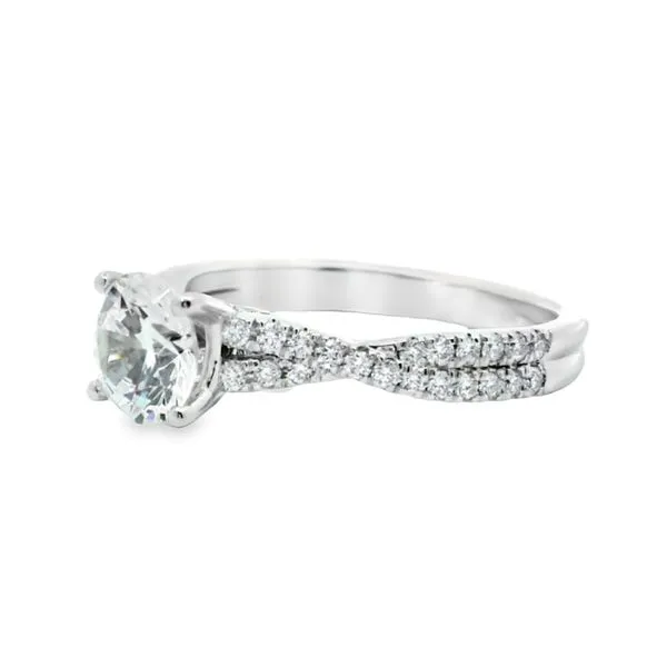 Diamond Semi Mount Ring Image 3 Aires Jewelers Morris Plains, NJ