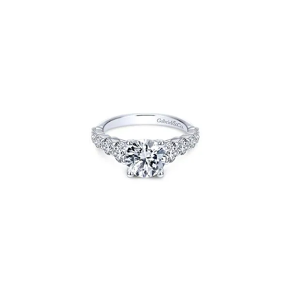 Gabriel & Co Engagement Ring Mounting Aires Jewelers Morris Plains, NJ