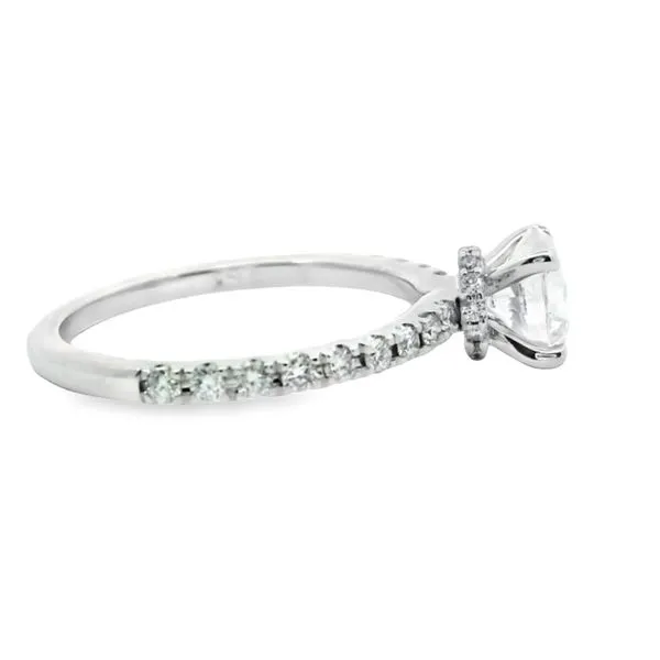 Diamond Semi Mount Ring Image 3 Aires Jewelers Morris Plains, NJ