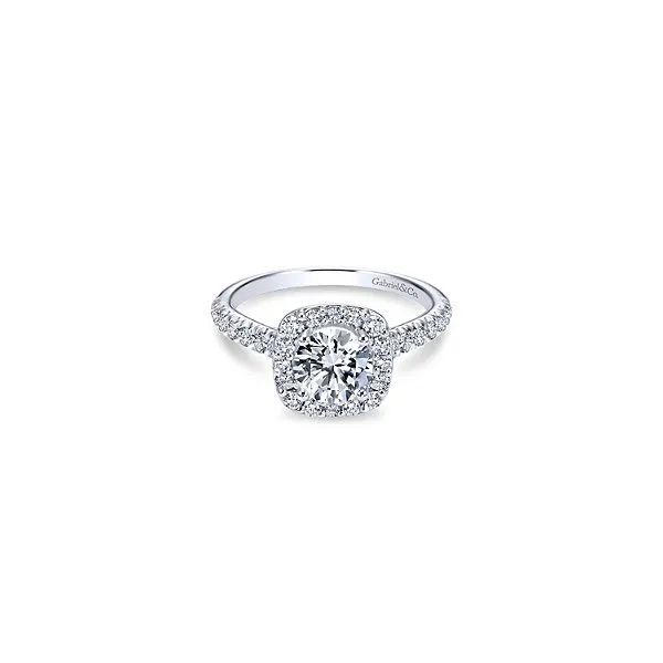 Gabriel & Co Engagement Ring Mounting Aires Jewelers Morris Plains, NJ