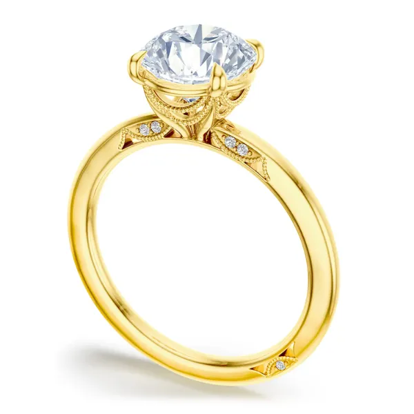 Tacori Diamond Engagement Ring Mounting Image 2 Aires Jewelers Morris Plains, NJ