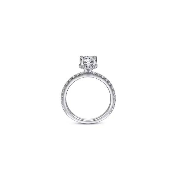 Gabriel & Co Engagement Ring Mounting Image 3 Aires Jewelers Morris Plains, NJ