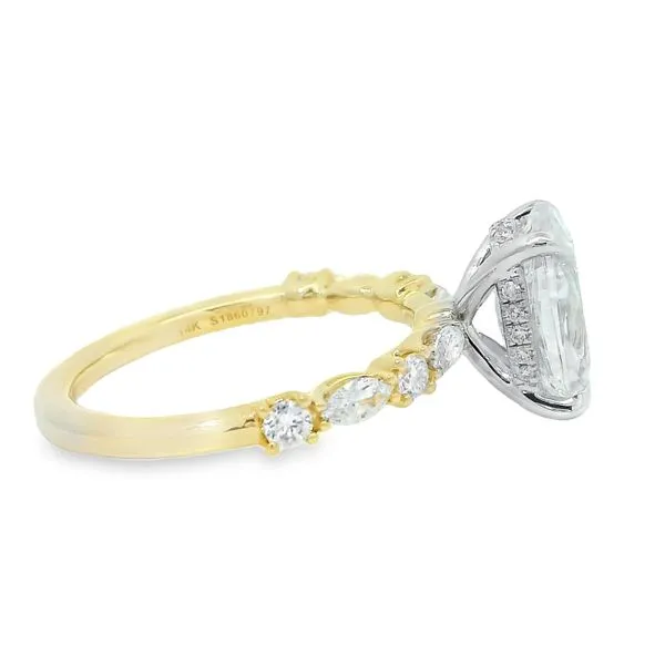 Gabriel & Co Engagement Ring Mounting Image 2 Aires Jewelers Morris Plains, NJ