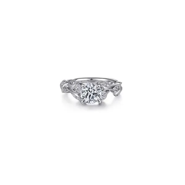 Gabriel & Co Engagement Ring Mounting Aires Jewelers Morris Plains, NJ