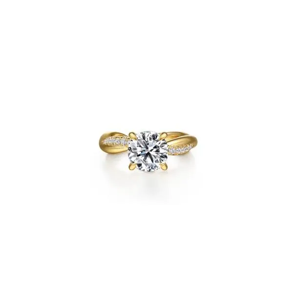 Gabriel & Co Diamond Engagement Ring Mounting Aires Jewelers Morris Plains, NJ