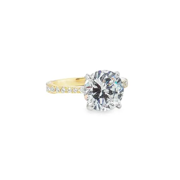 Aires Diamond Engagement Ring Mounting Image 3 Aires Jewelers Morris Plains, NJ