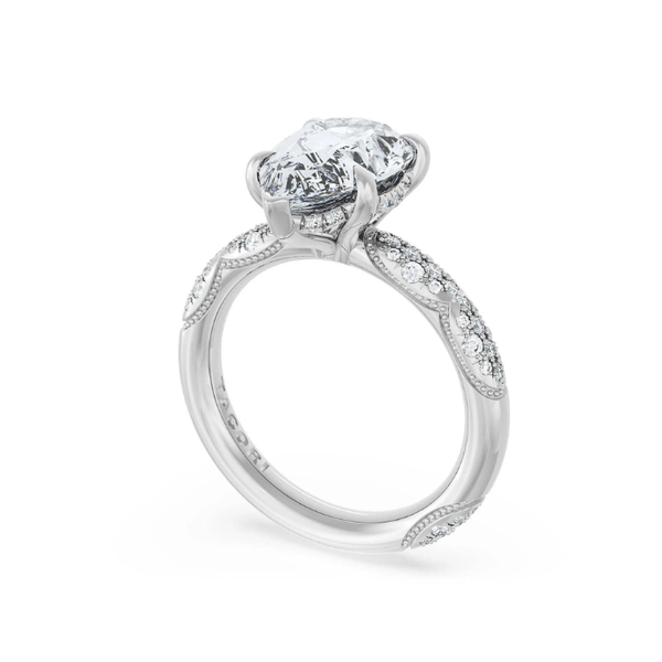 Tacori Pear Bloom Engagement Ring Image 2 Aires Jewelers Morris Plains, NJ