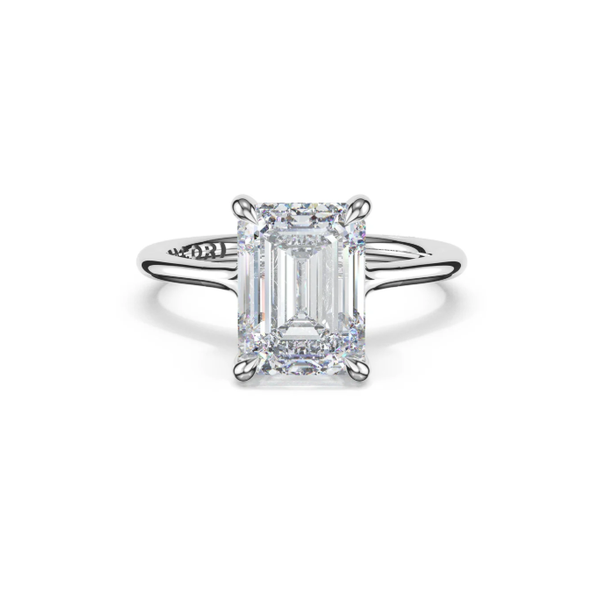 Tacori Emerald Solitaire Engagement Ring Aires Jewelers Morris Plains, NJ