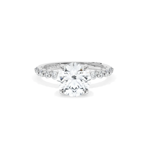 Tacori Round Solitaire Engagement Ring Aires Jewelers Morris Plains, NJ