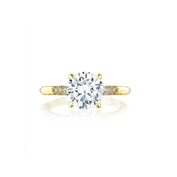 Tacori Round Solitaire Engagement Ring Aires Jewelers Morris Plains, NJ