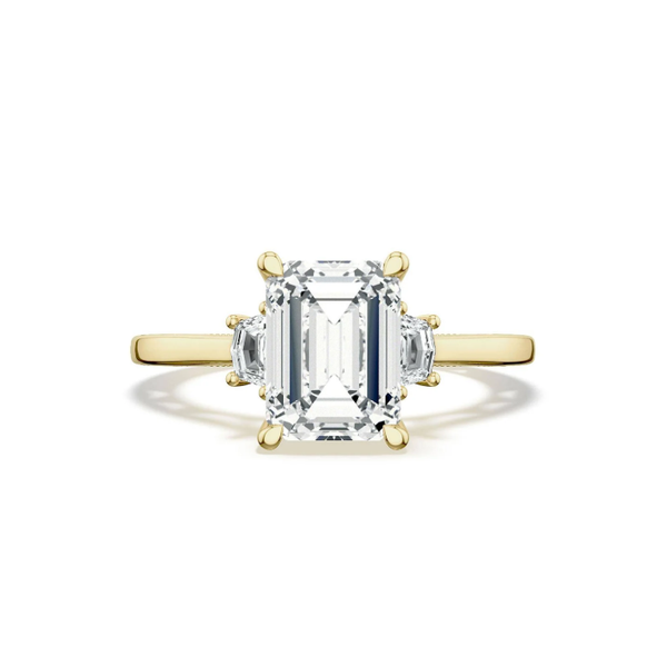 Tacori Emerald 3-Stone Engagement Ring Aires Jewelers Morris Plains, NJ