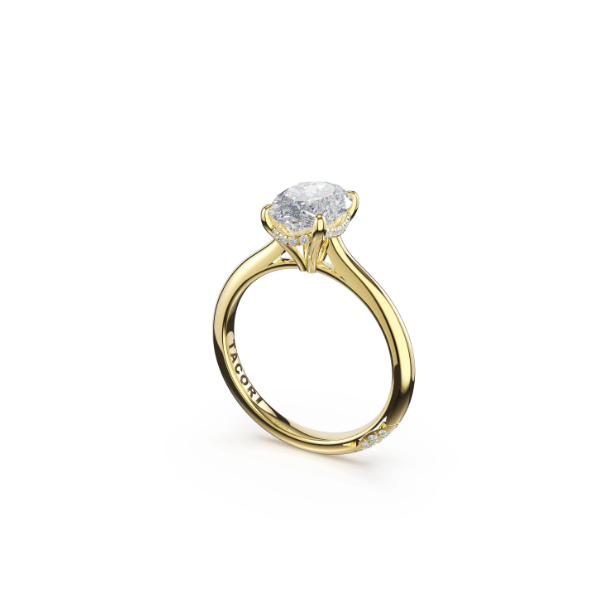 Tacori Oval Solitaire Engagement Ring Image 2 Aires Jewelers Morris Plains, NJ
