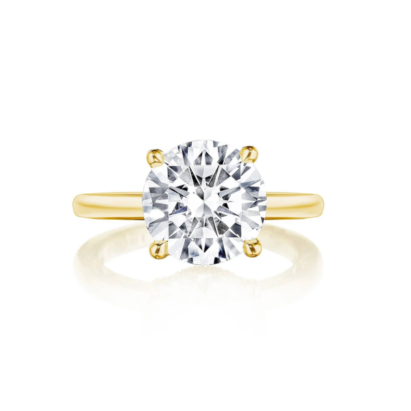 Tacori Round Solitaire Engagement Ring Aires Jewelers Morris Plains, NJ
