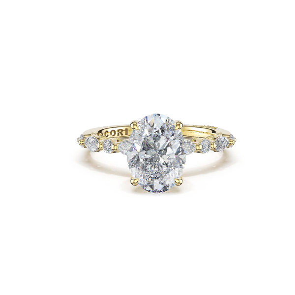 Tacori Oval Solitaire Engagement Ring Aires Jewelers Morris Plains, NJ