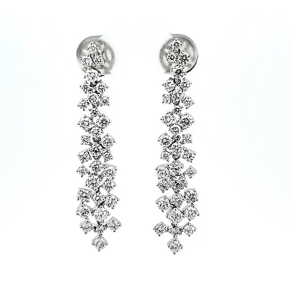 White Gold Chandelier Earring Aires Jewelers Morris Plains, NJ
