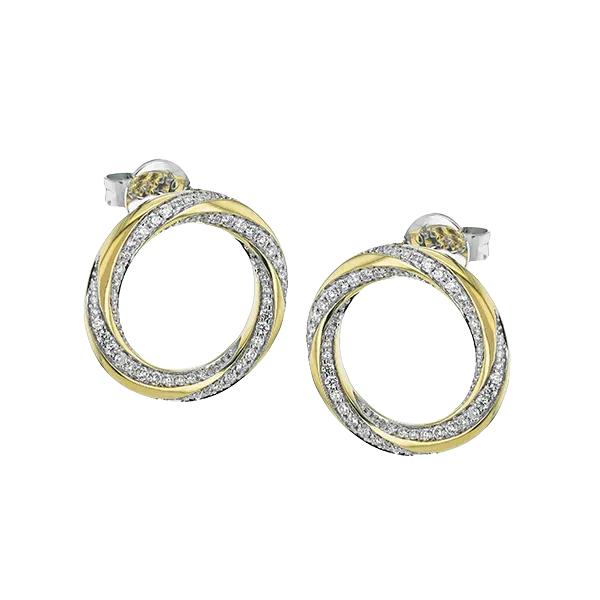 Simon G Diamond Earrings Aires Jewelers Morris Plains, NJ
