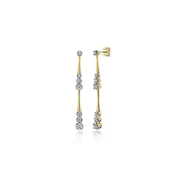 Gabriel & Co Diamond Earrings Aires Jewelers Morris Plains, NJ